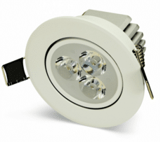 Pretmetled - Witte inbouwspots